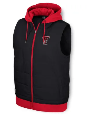 *Arena Texas Tech "Winter's Morn" MEN'S Hooded Puffer VEST