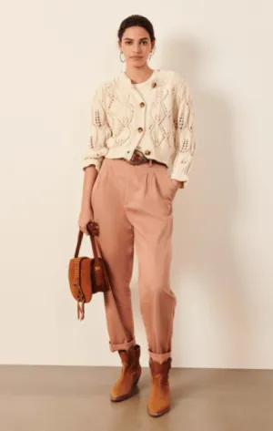 ba&sh Maiwen Pant in Blush