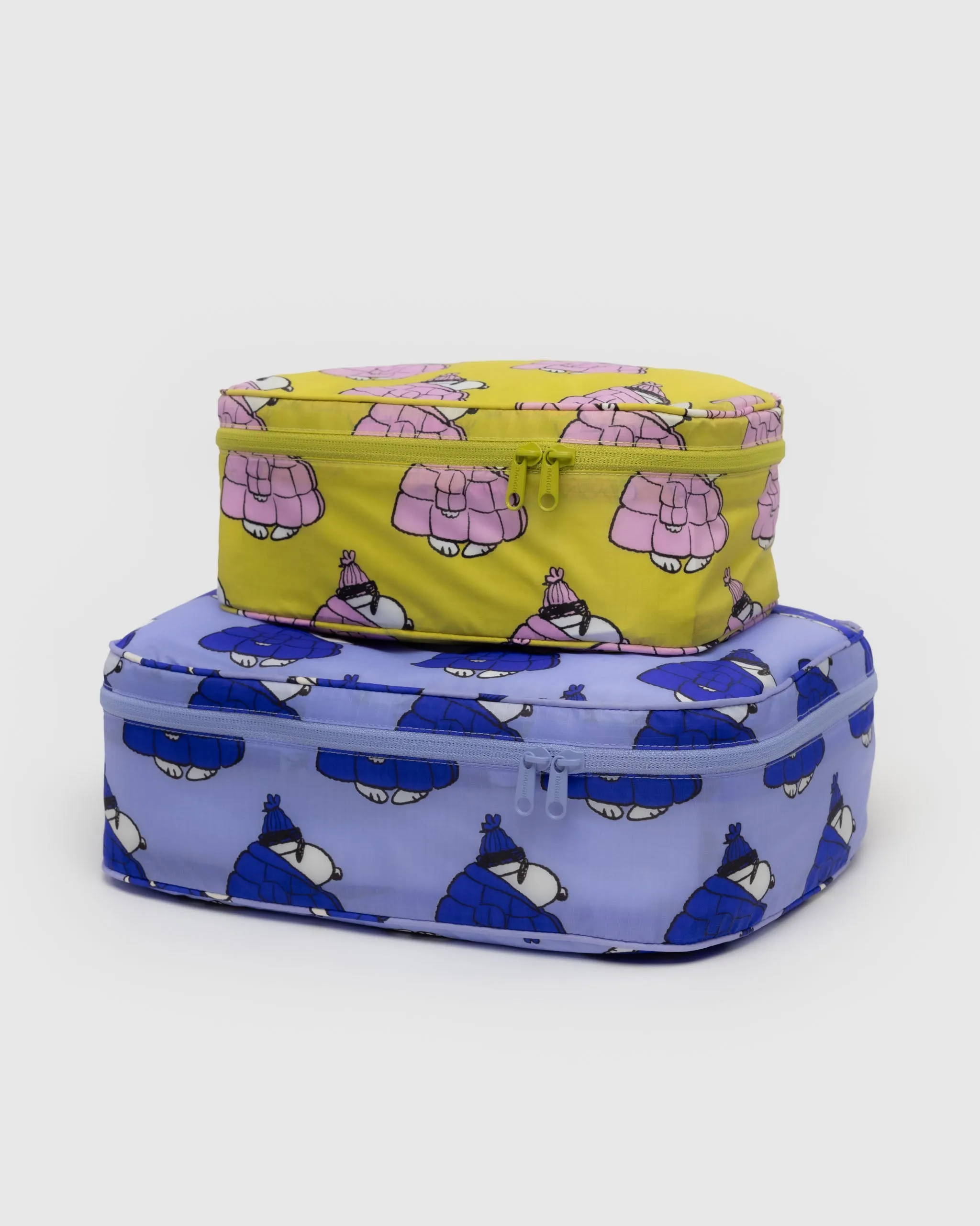 BAGGU Packing Cube Set Puffer Snoopy