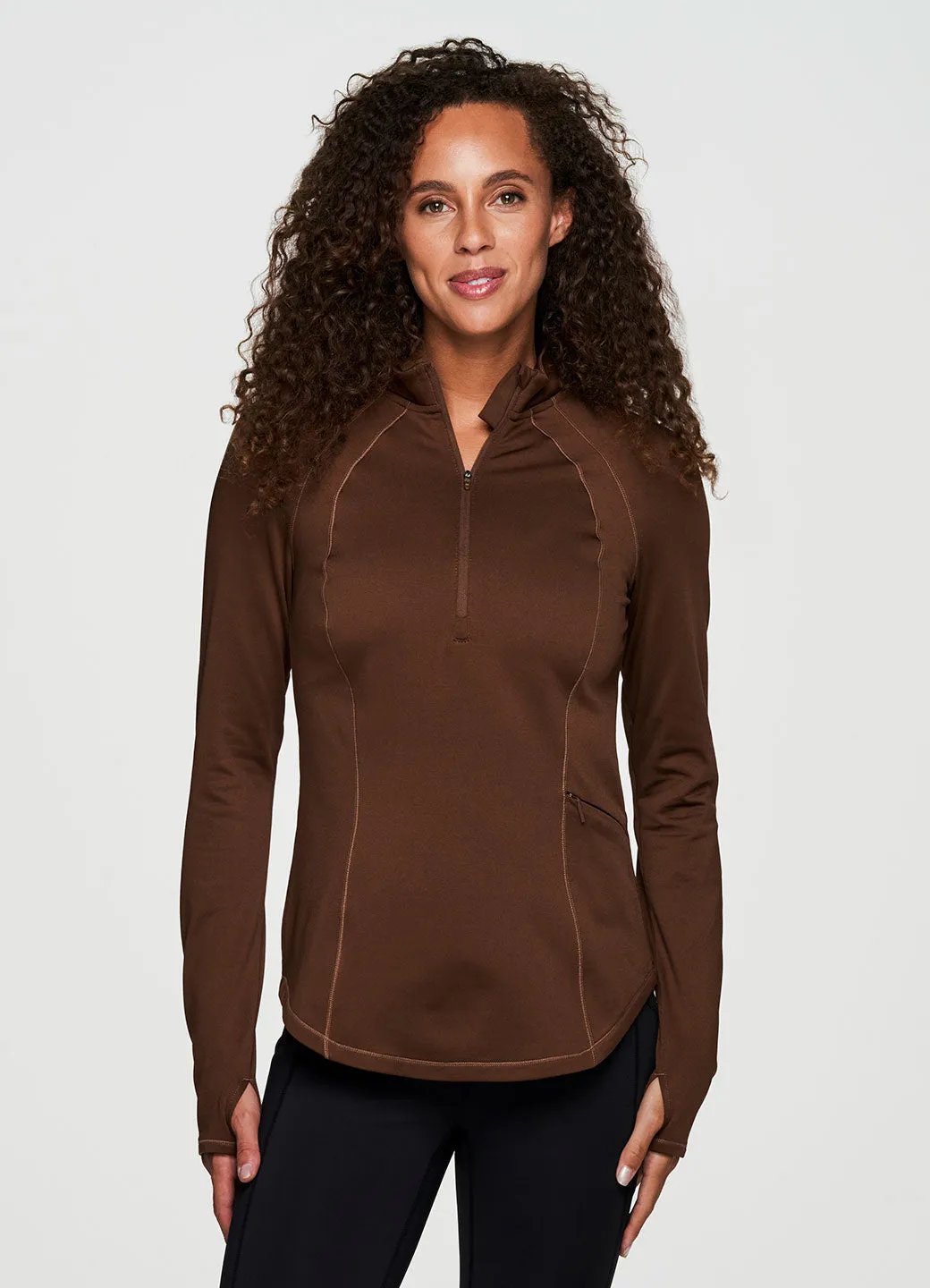 Belaire Fleece Lined 1/4 Zip Pullover