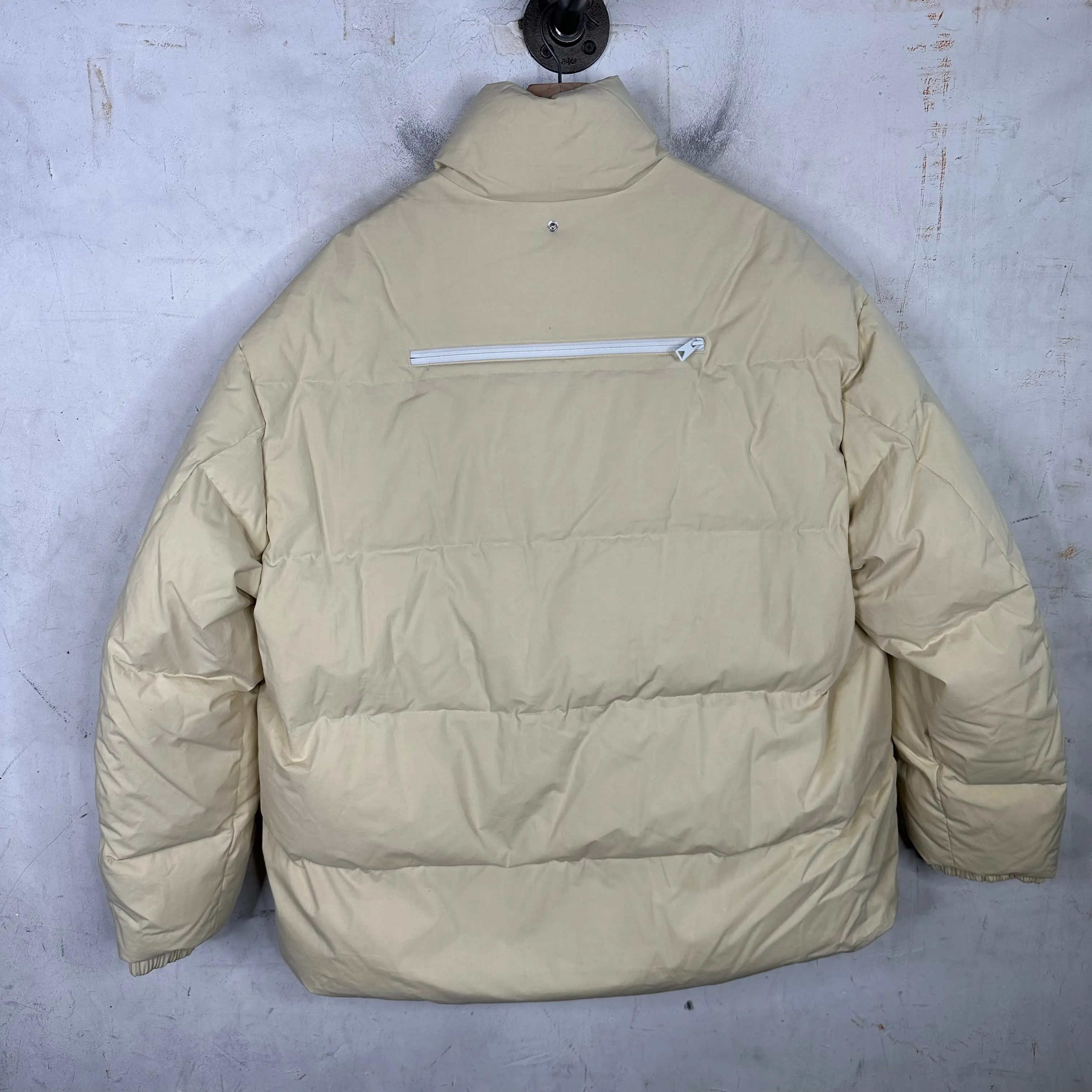 Bottega Veneta Cream Puffer Jacket