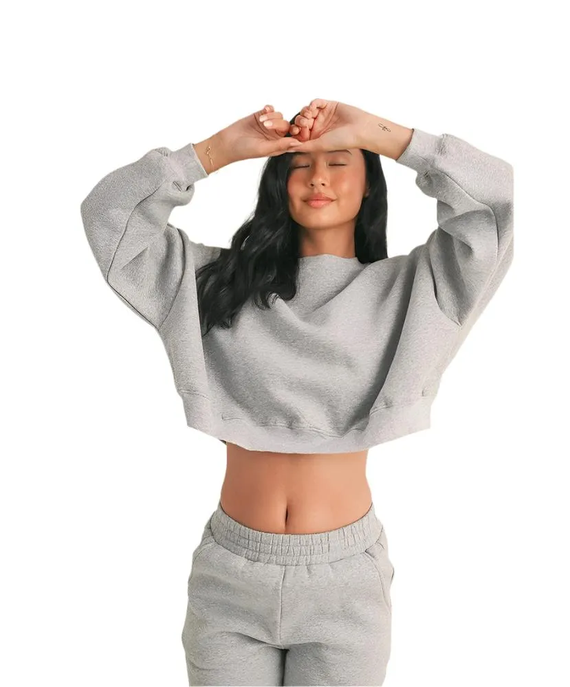 Cal Cozy Oversized Crewneck