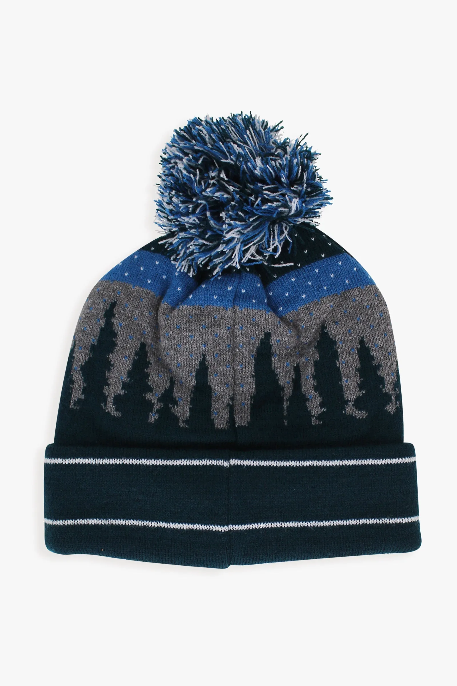 Canada Adult Fleece Lined Hat With Scenic Landscape