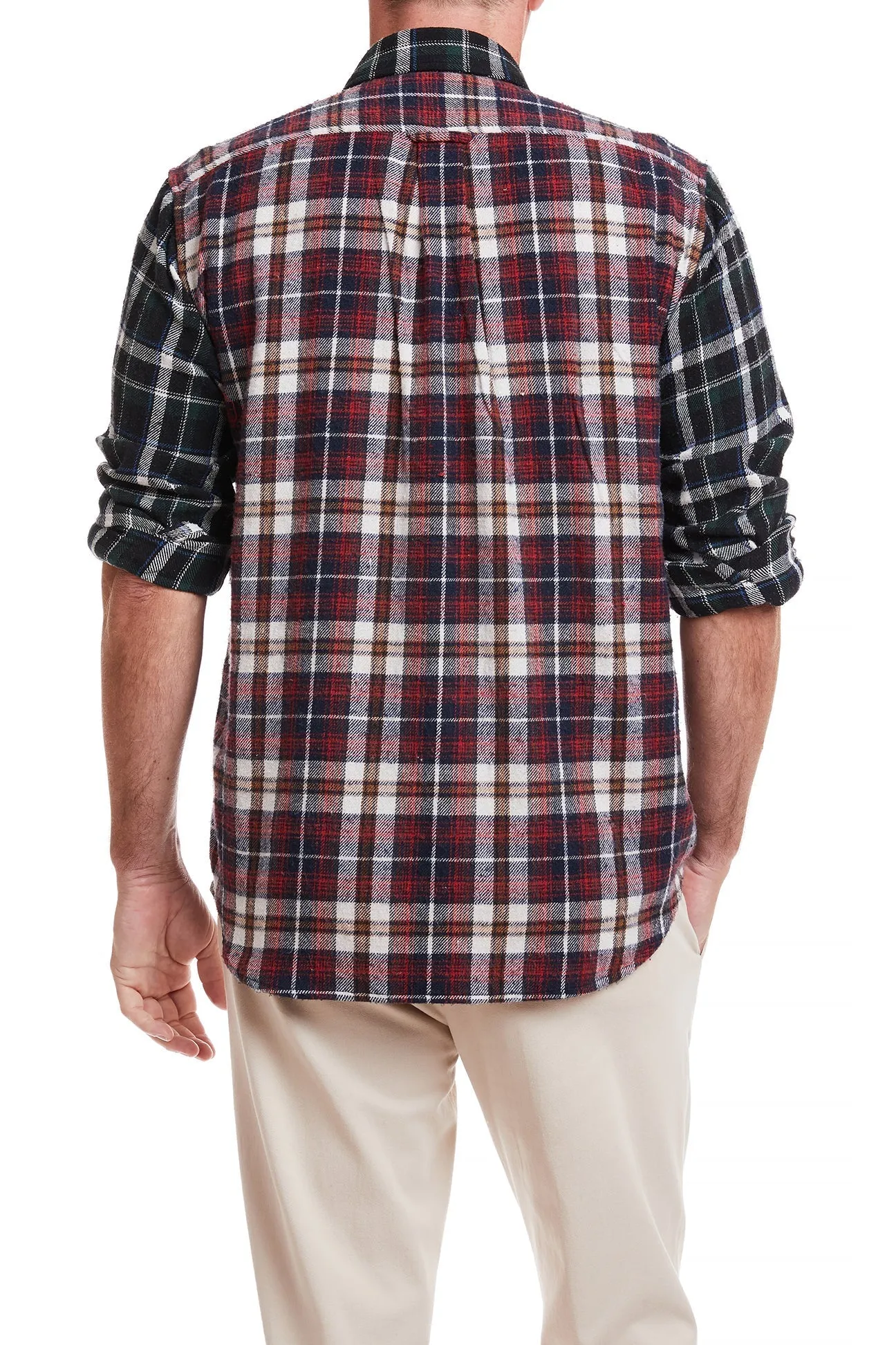 Chase Shirt Plaid Flannel Panel