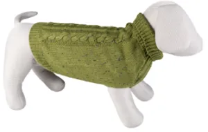 DOG SWEATER COZY GREEN