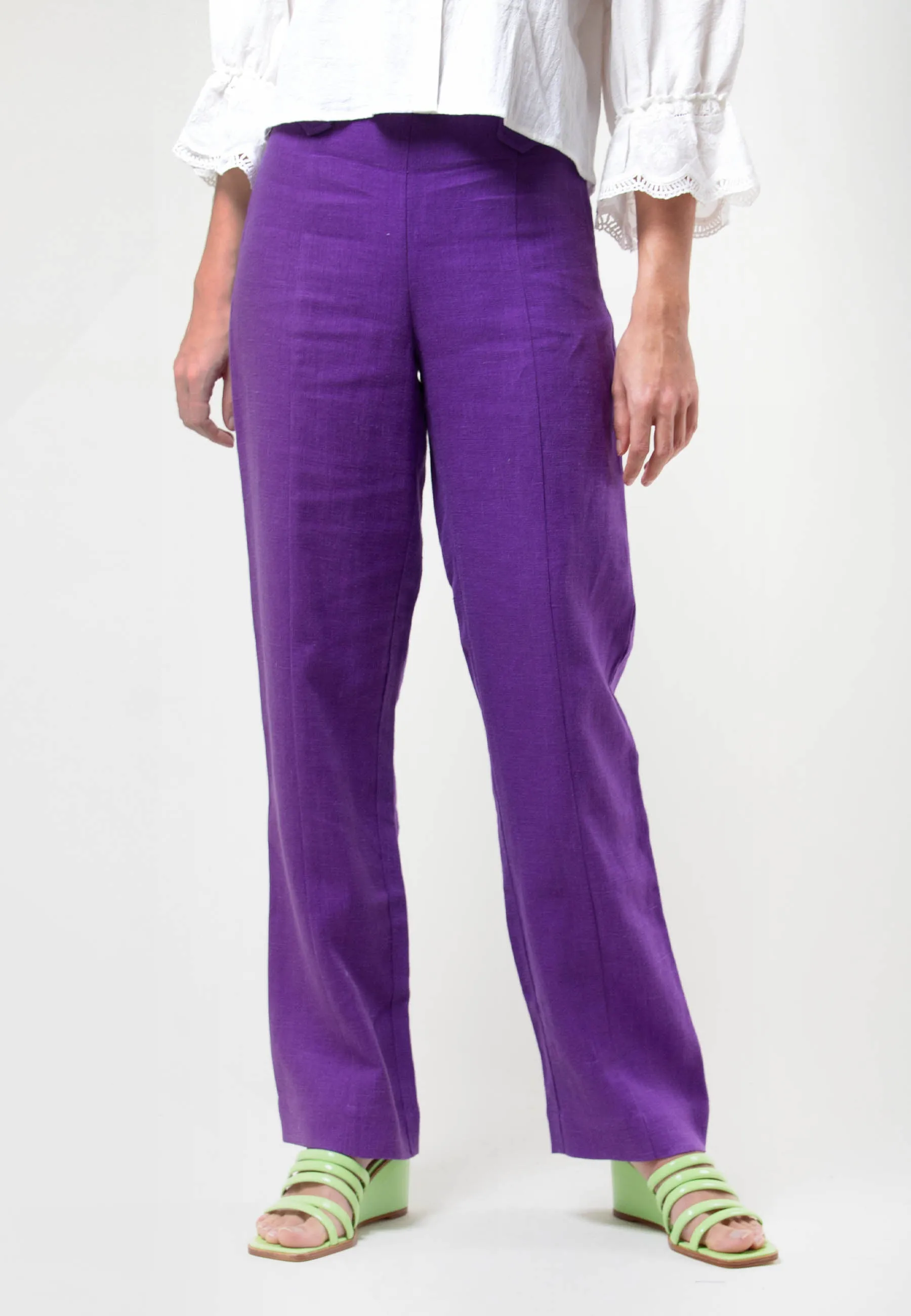 Dolar Pants - dark mauve