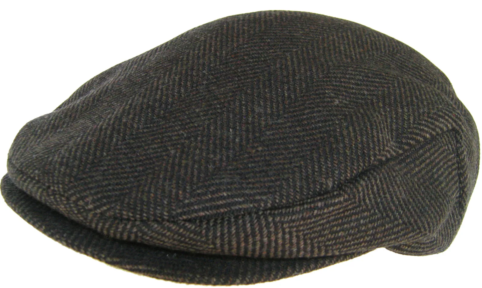 DPC Wool Blend Herringbone Winter Ivy Newsboy Cap