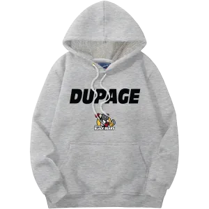 Dupage Black Bears Breakaway Fall Fleece Adult Hoodie