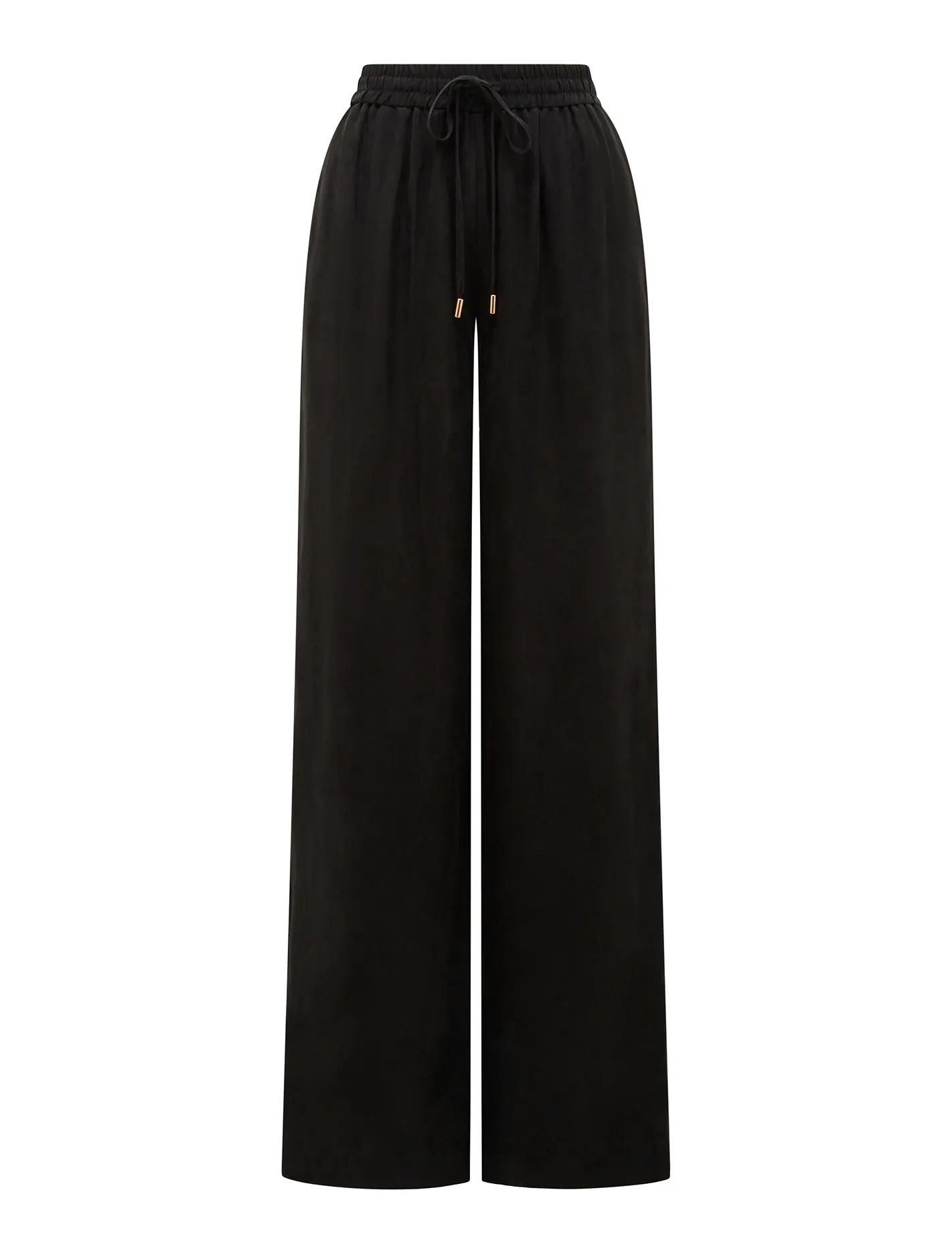 Emma Cupro Wide Leg Pants