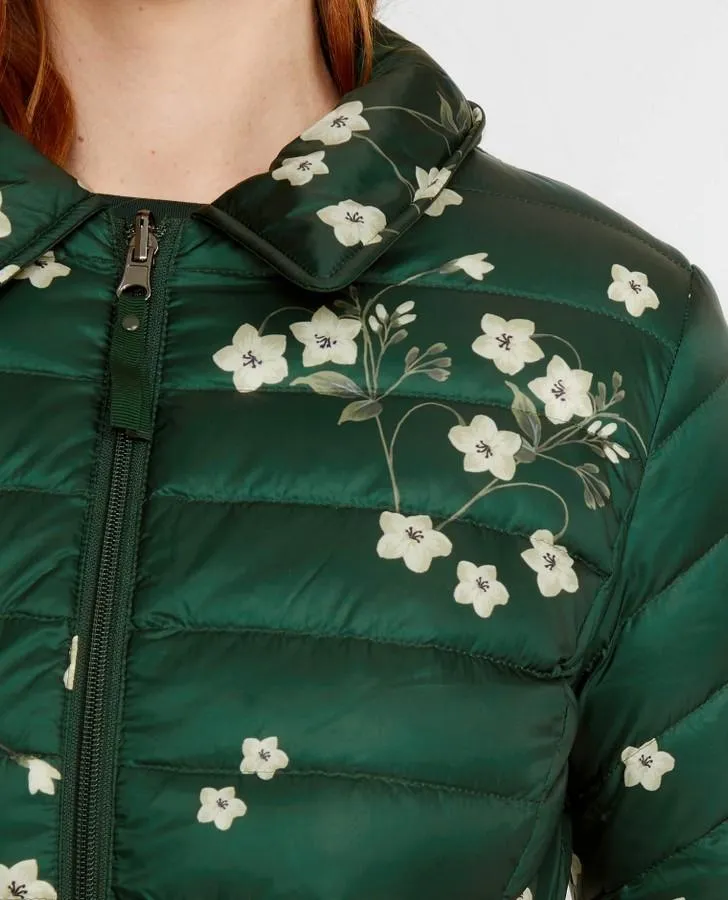 Evergreen Down Reversible Scattered Anemone Jacket