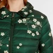 Evergreen Down Reversible Scattered Anemone Jacket