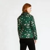 Evergreen Down Reversible Scattered Anemone Jacket