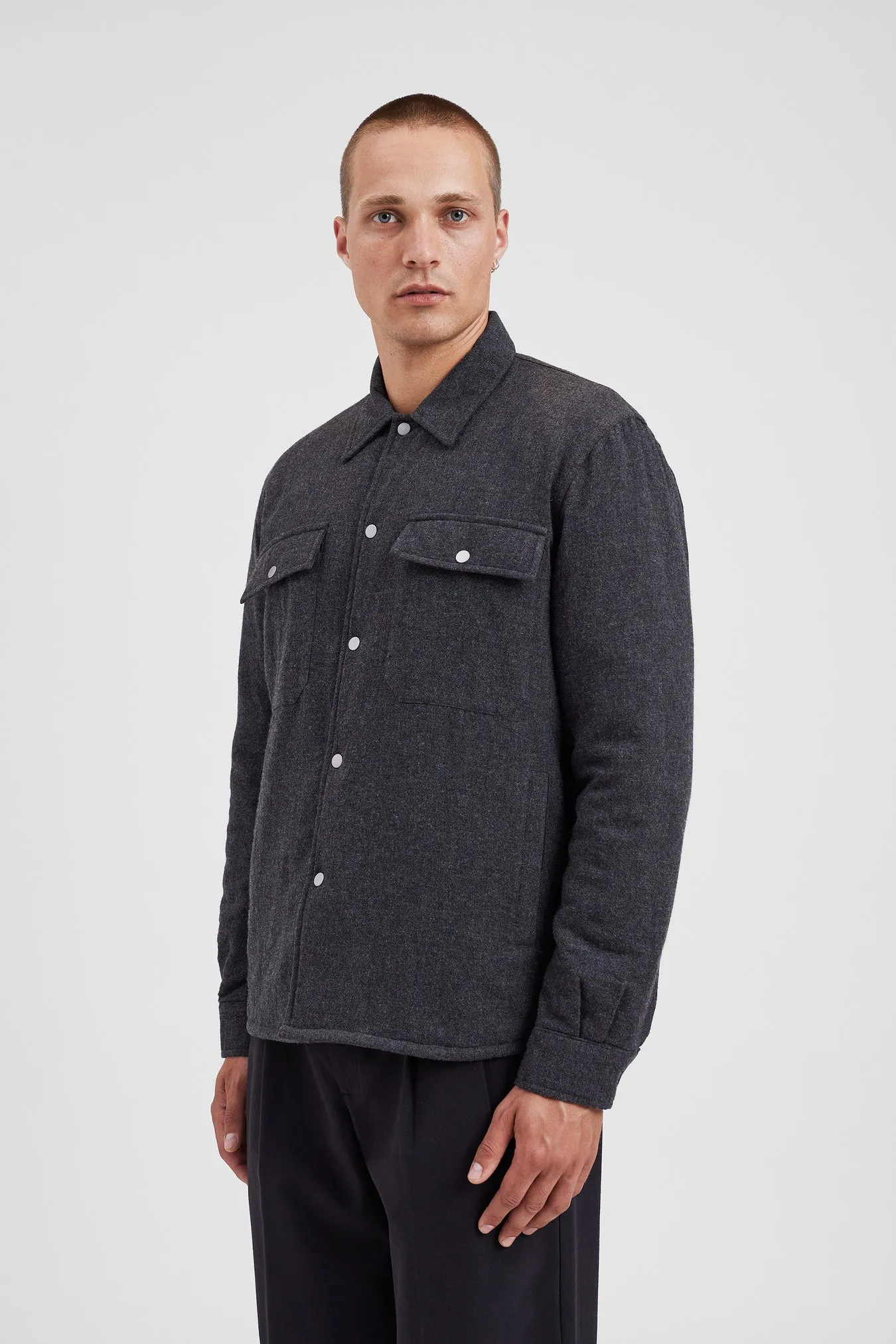 Hjalmer Insulated Wool Overshirt