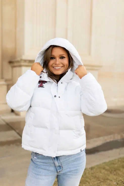 Hype & Vice Texas Tech Puffer Jacket