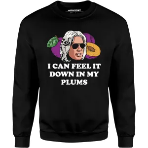 I Can Feel it Down in My Plums - Unisex Sweatshirt