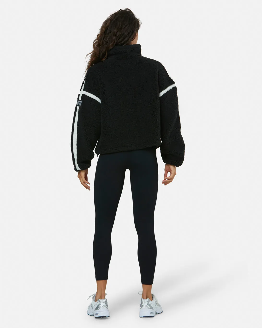 Industry Half Zip Fleece in Black