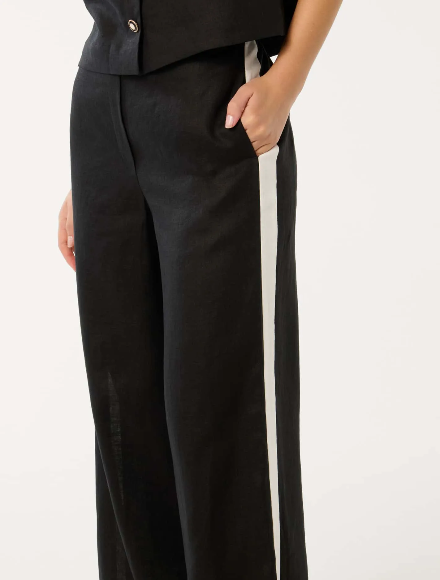 Keeley Tipped Wide Leg Pants