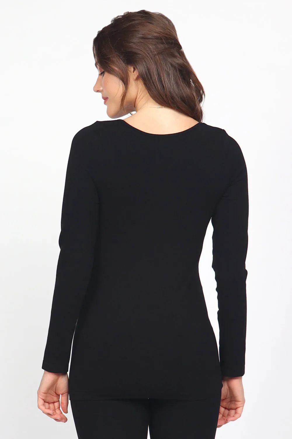 Long Sleeve Knit Tee