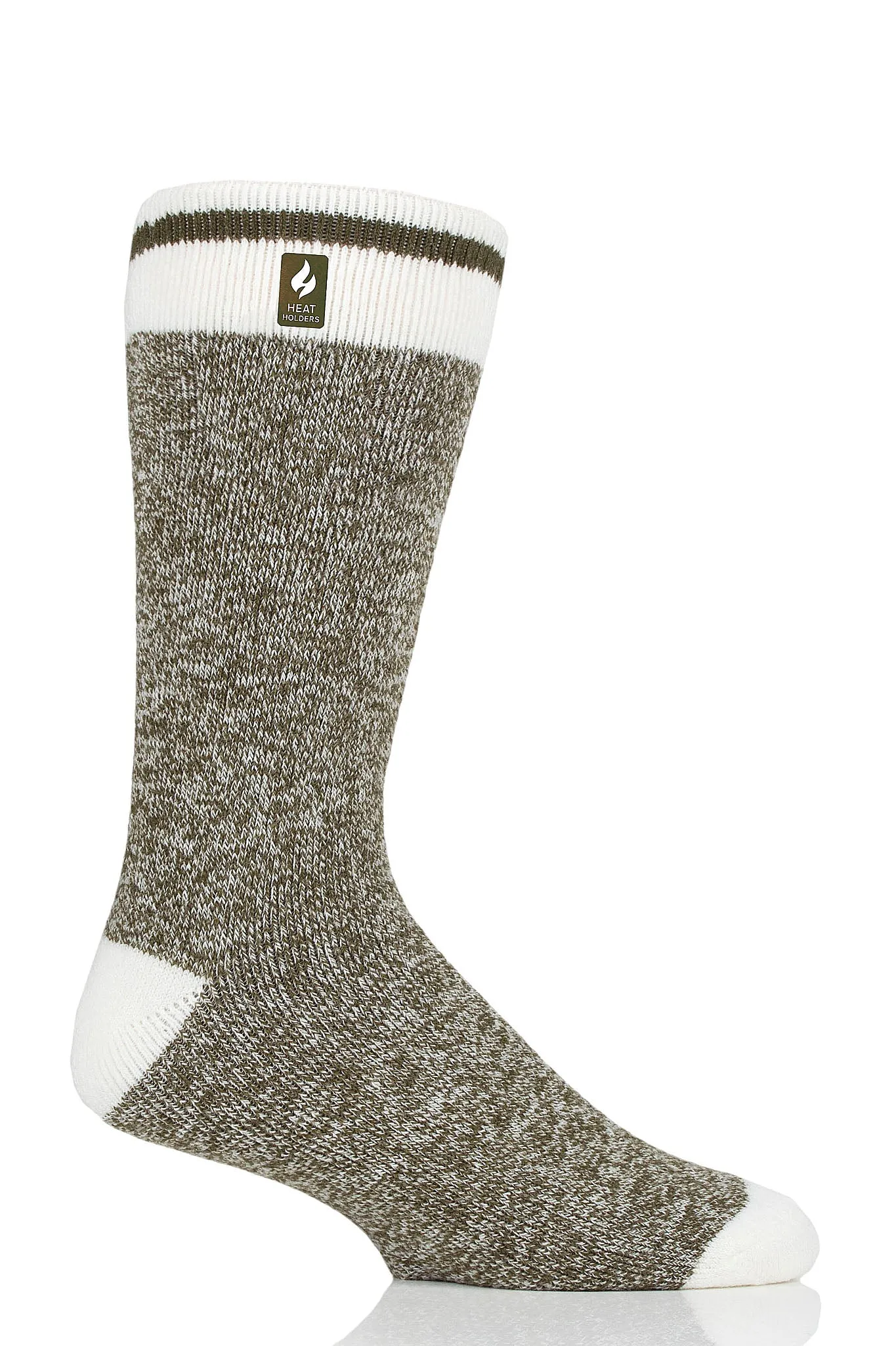 Men's Bunting LITE™ Cream Block Twist Crew Sock