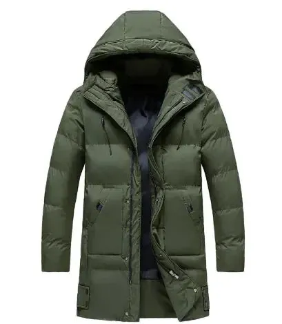 Mid-length Plus Size Padded Jacket