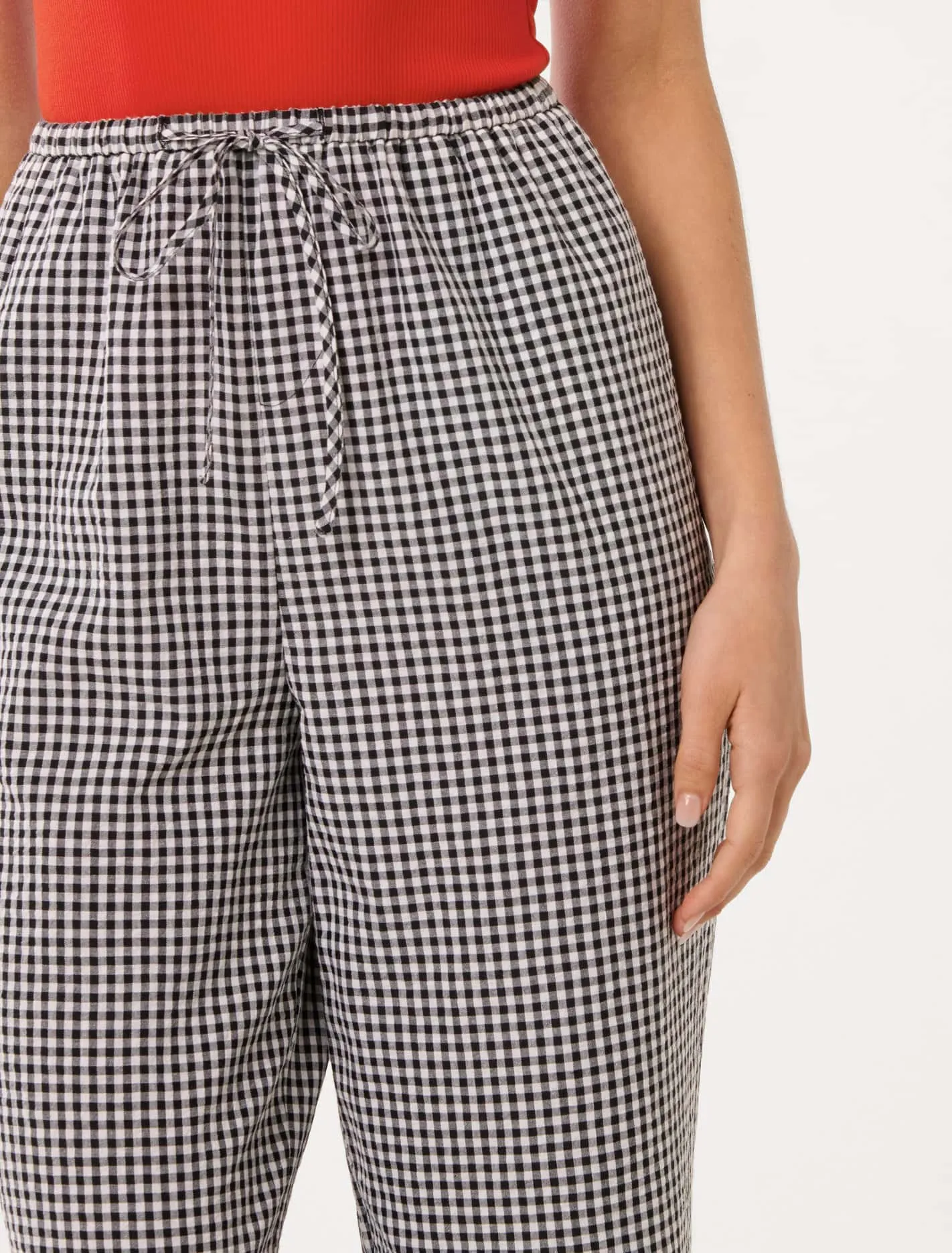 Minnie Gingham Wide Leg Pants