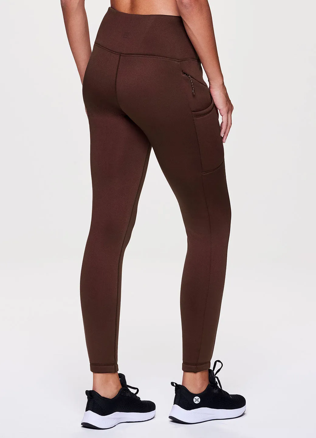 Mogul II Hidden Zip Pockets Fleece Lined Legging