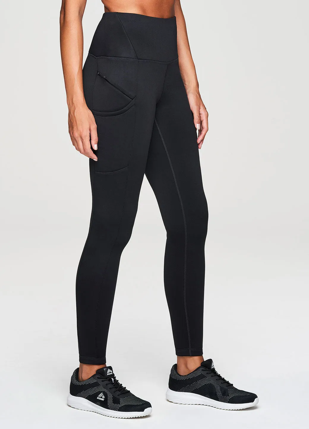 Mogul II Hidden Zip Pockets Fleece Lined Legging