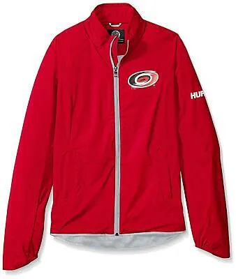 NHLCarolina Hurricanes Womens Hockey Light Weight Full Zip Jacket, Size Small