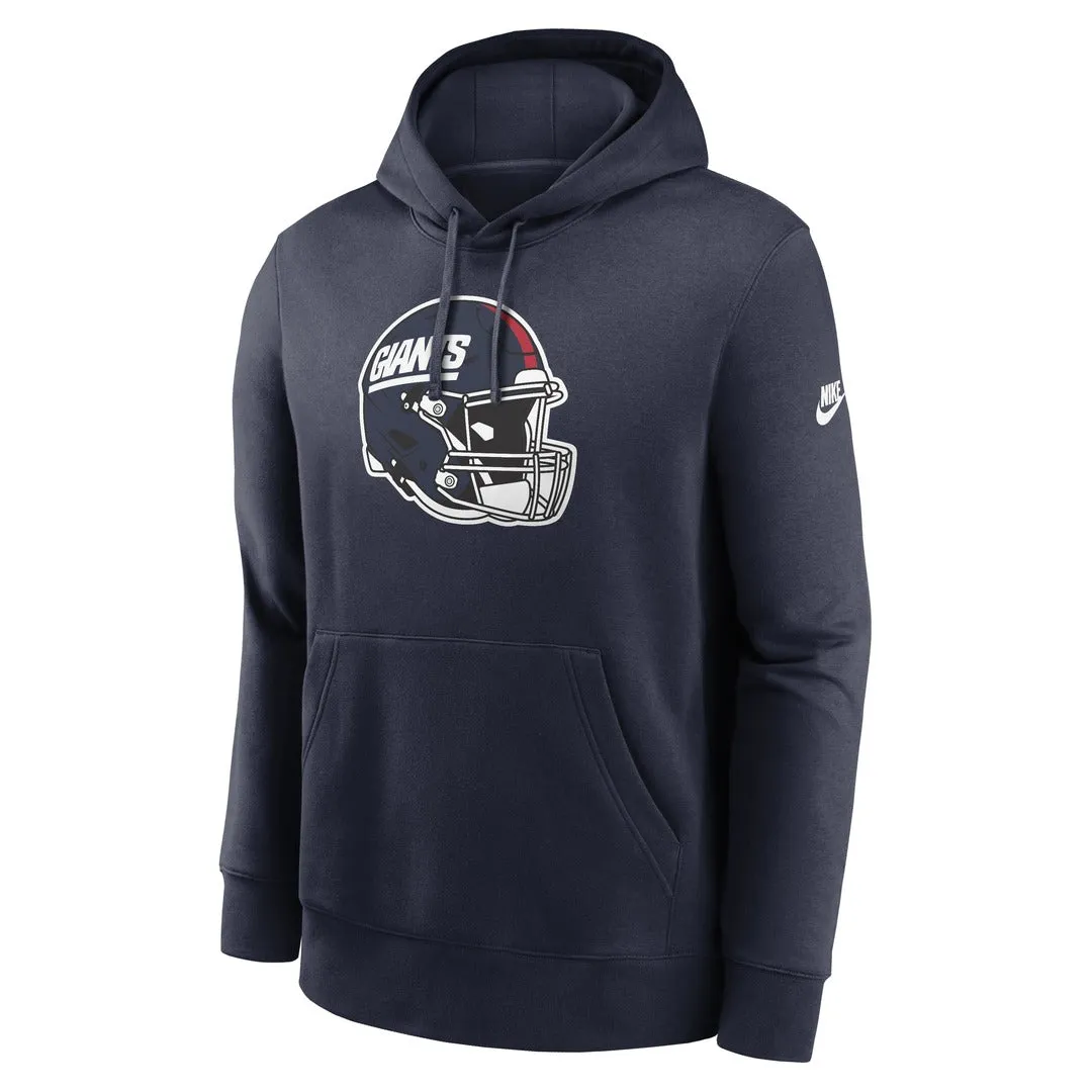 Nike Men's NFL New York Giants Rewind Club Logo Hoodie