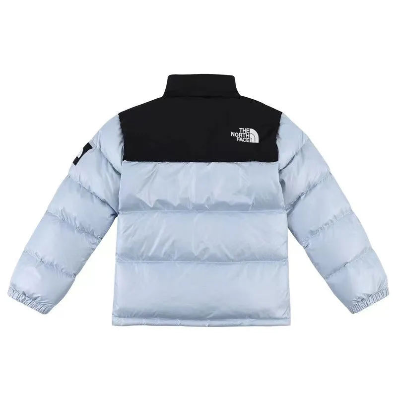 North Face Youth 1996 Retro Nuptse Light Blue Down Jacket