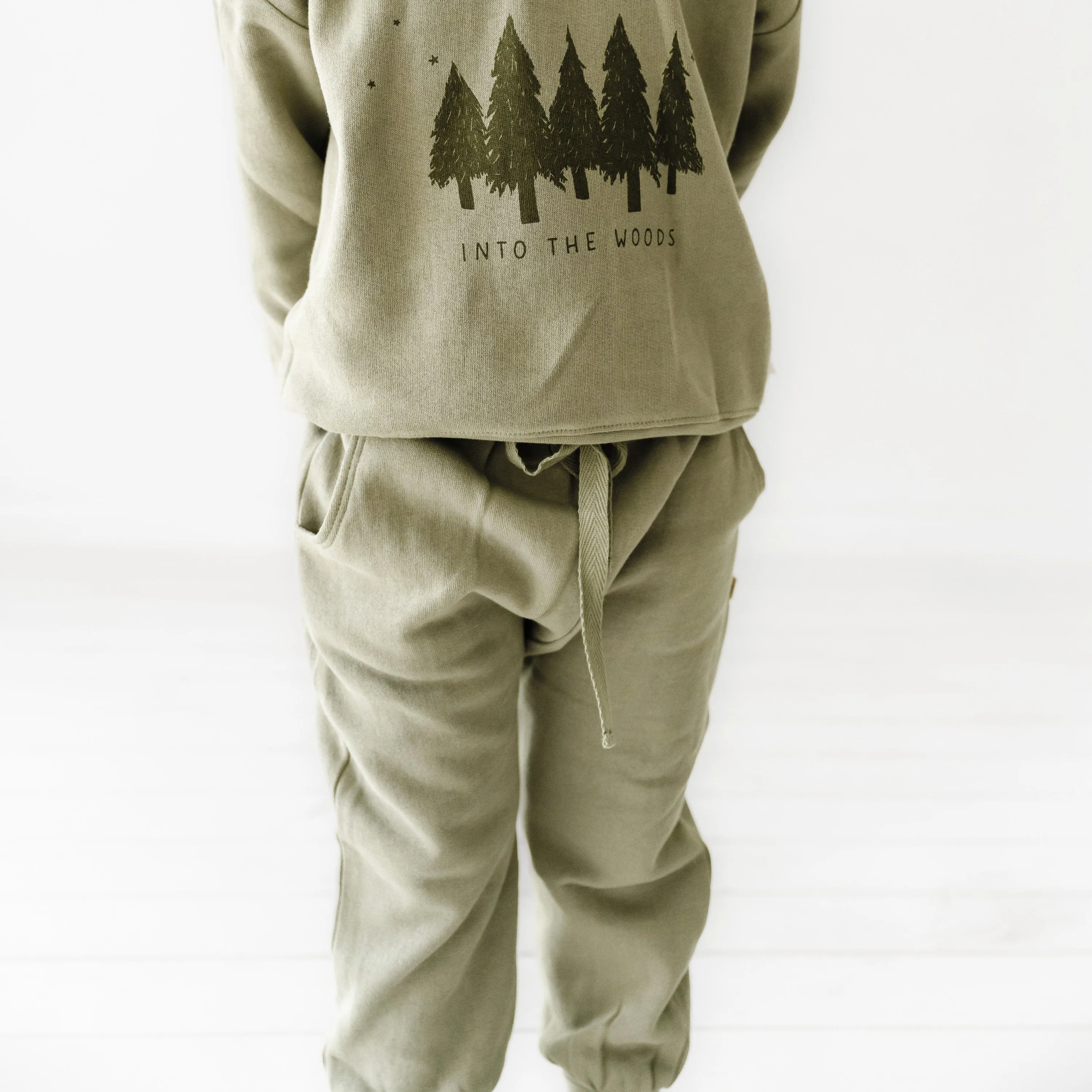 Organic Baby Toddler Jogger Pants - Thyme