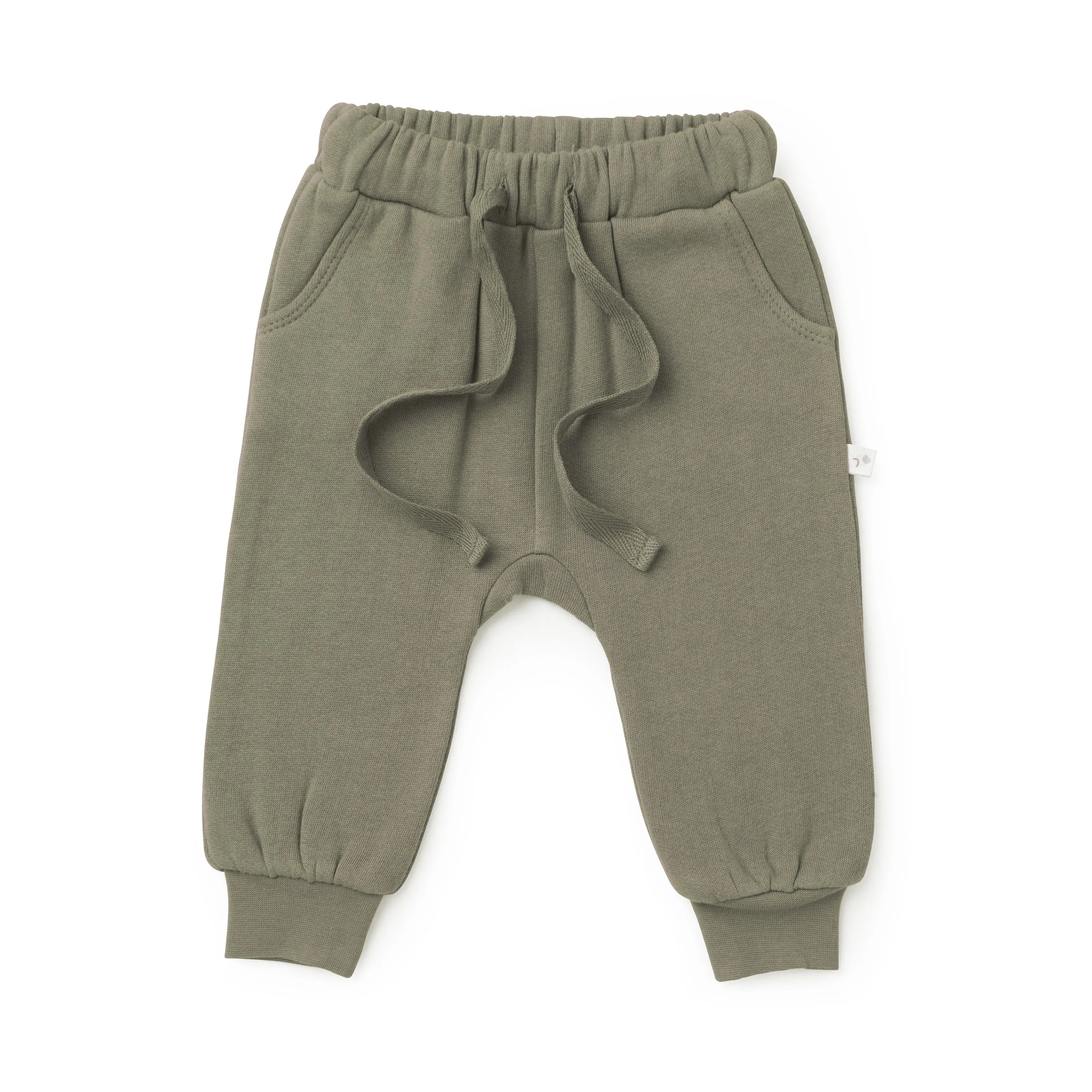 Organic Baby Toddler Jogger Pants - Thyme