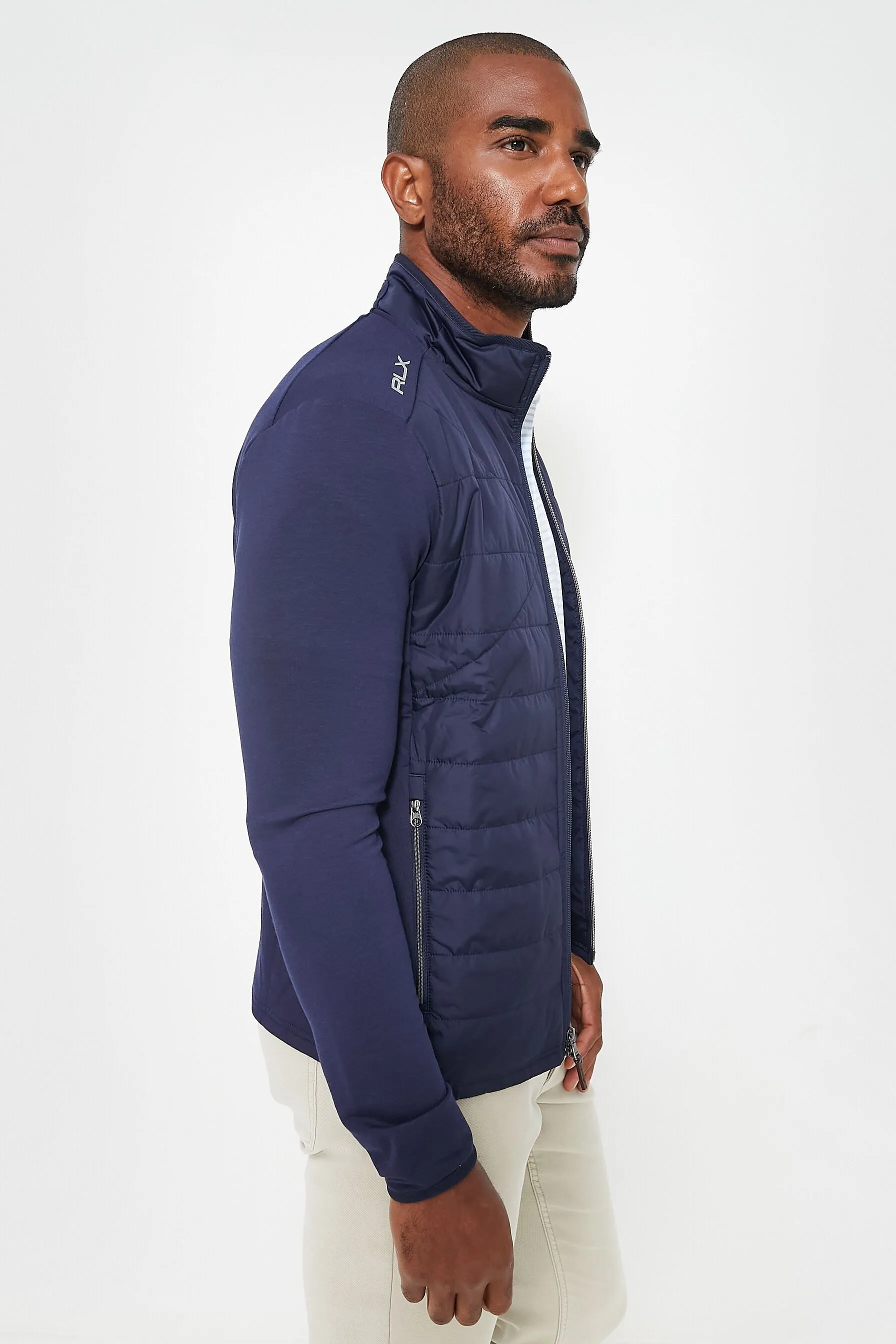 Performance Wool Quilted Full-Zip Jacket