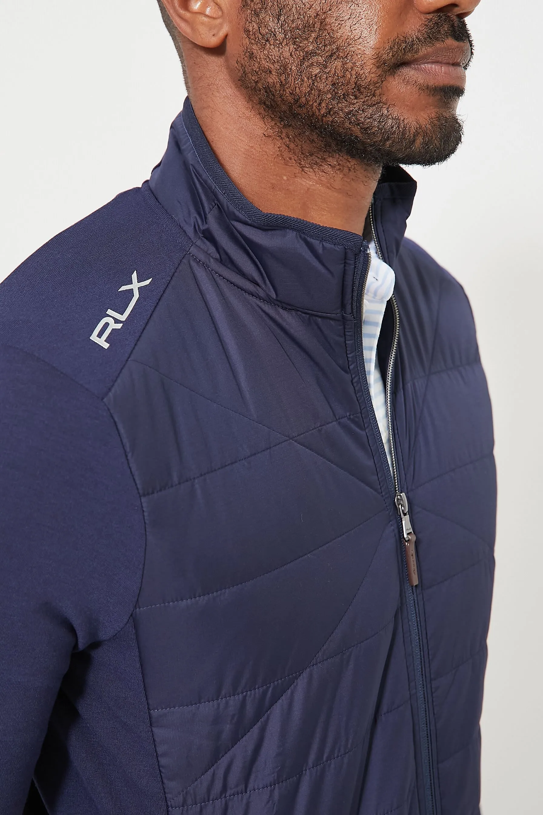 Performance Wool Quilted Full-Zip Jacket