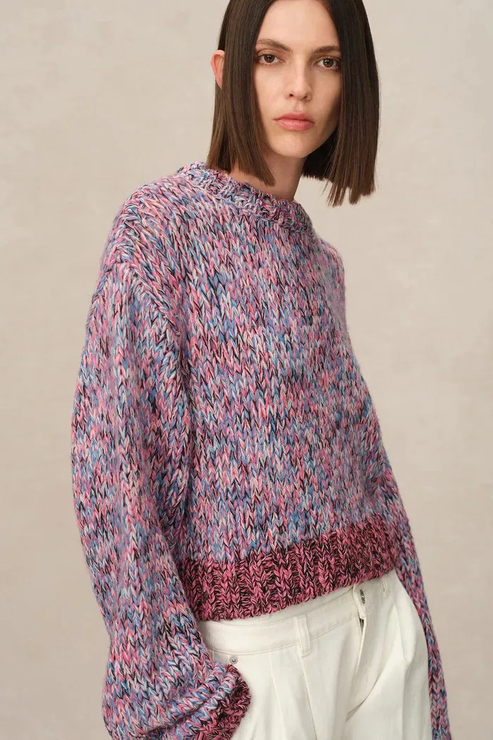 Phoebe Chunky Sweater in Iceland Wool Knit