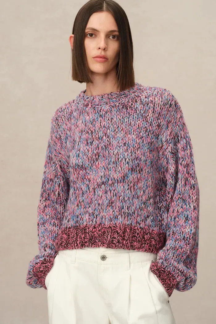 Phoebe Chunky Sweater in Iceland Wool Knit