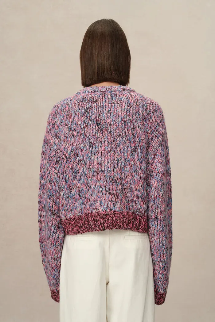 Phoebe Chunky Sweater in Iceland Wool Knit