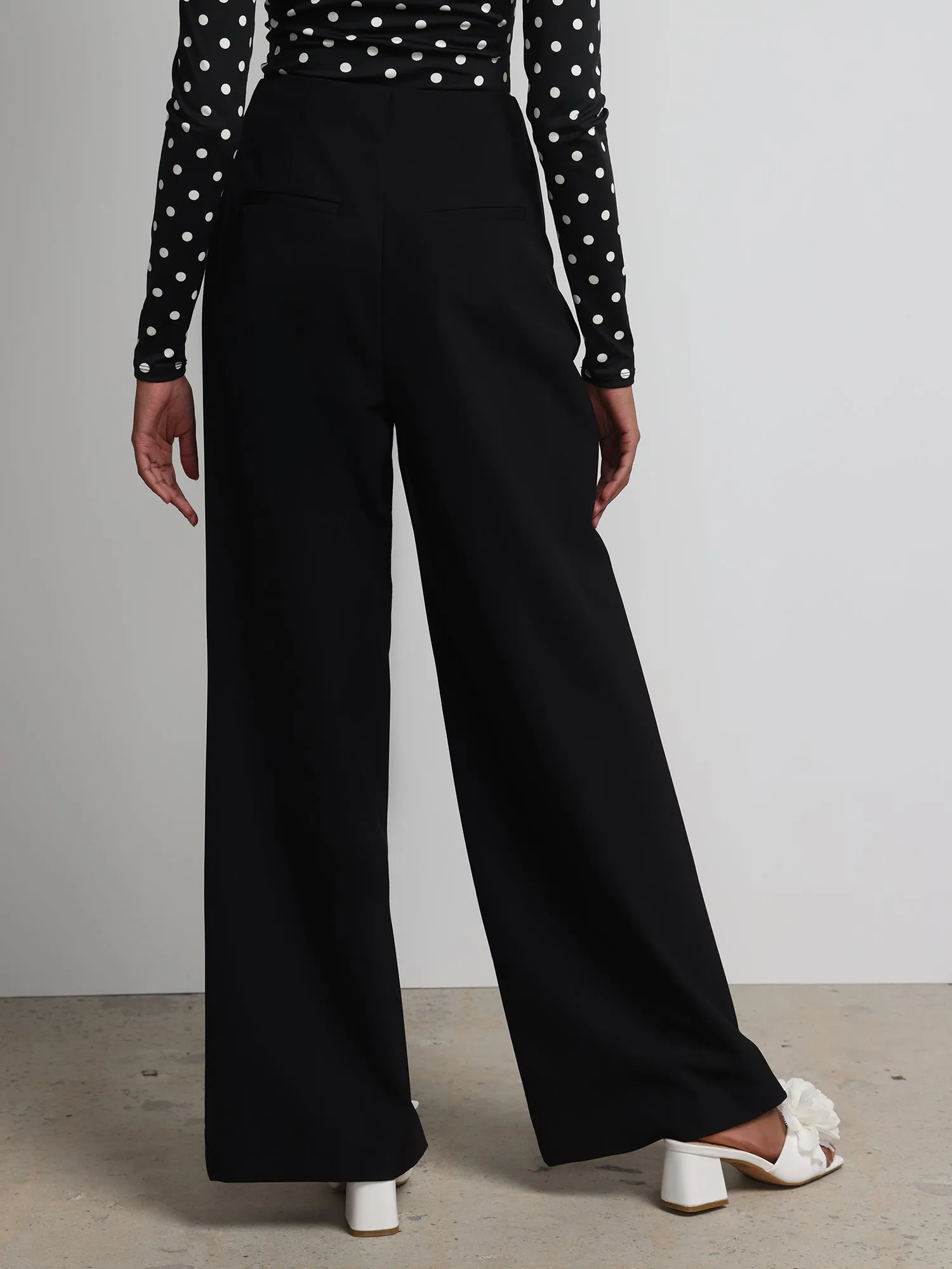 Pleated Wide-Leg Pant - Fit To Flatter