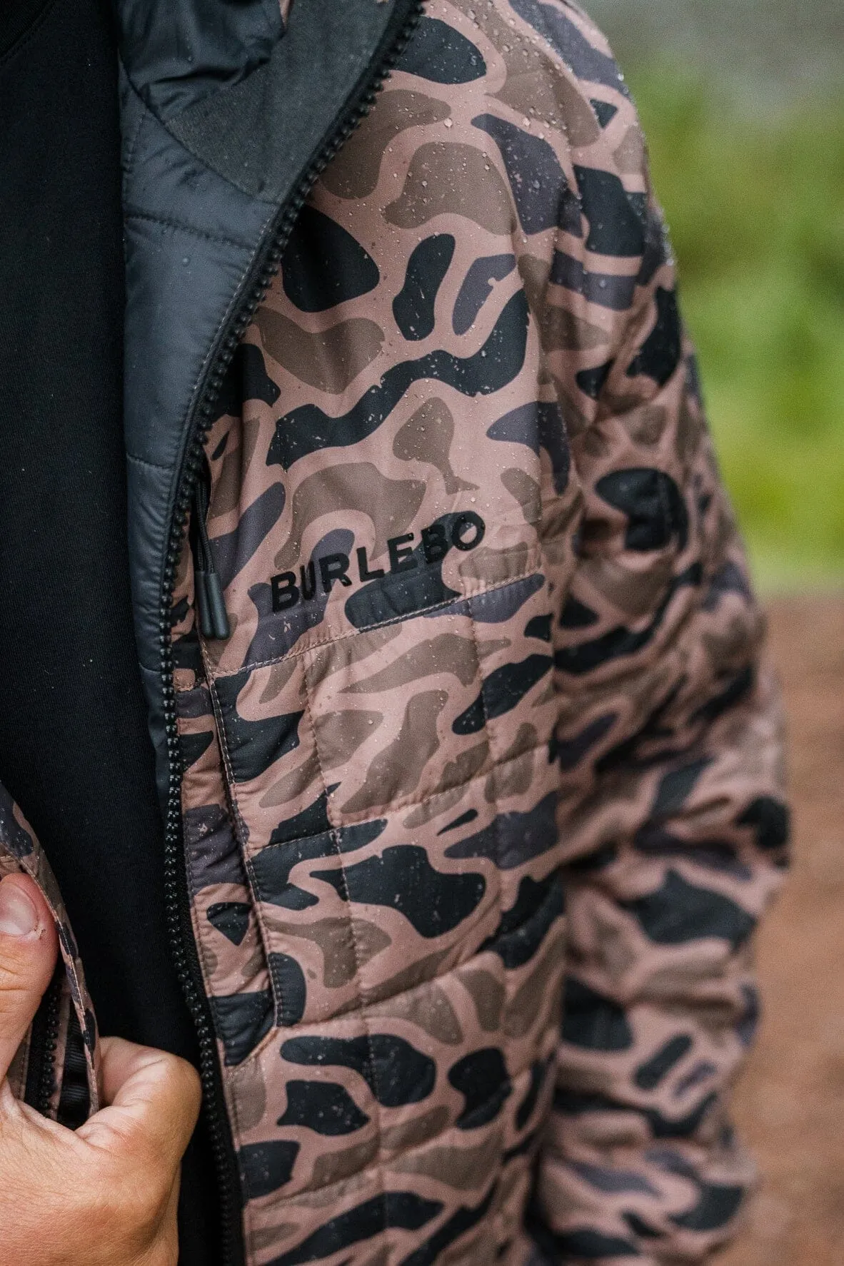 Puffer Jacket - Gauge Camo (Oversized)