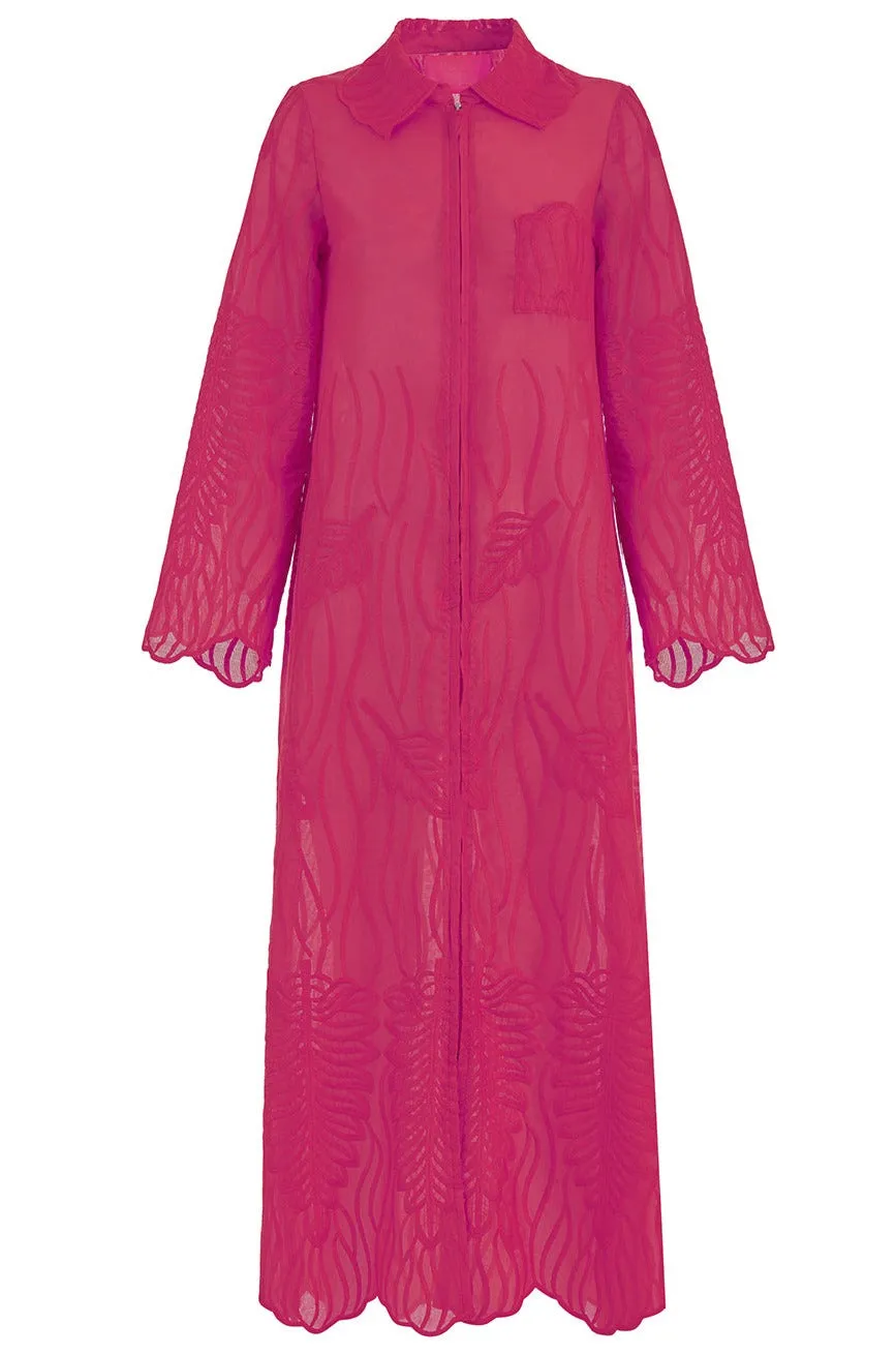 Recycled Alanis Kaftan - Carmine