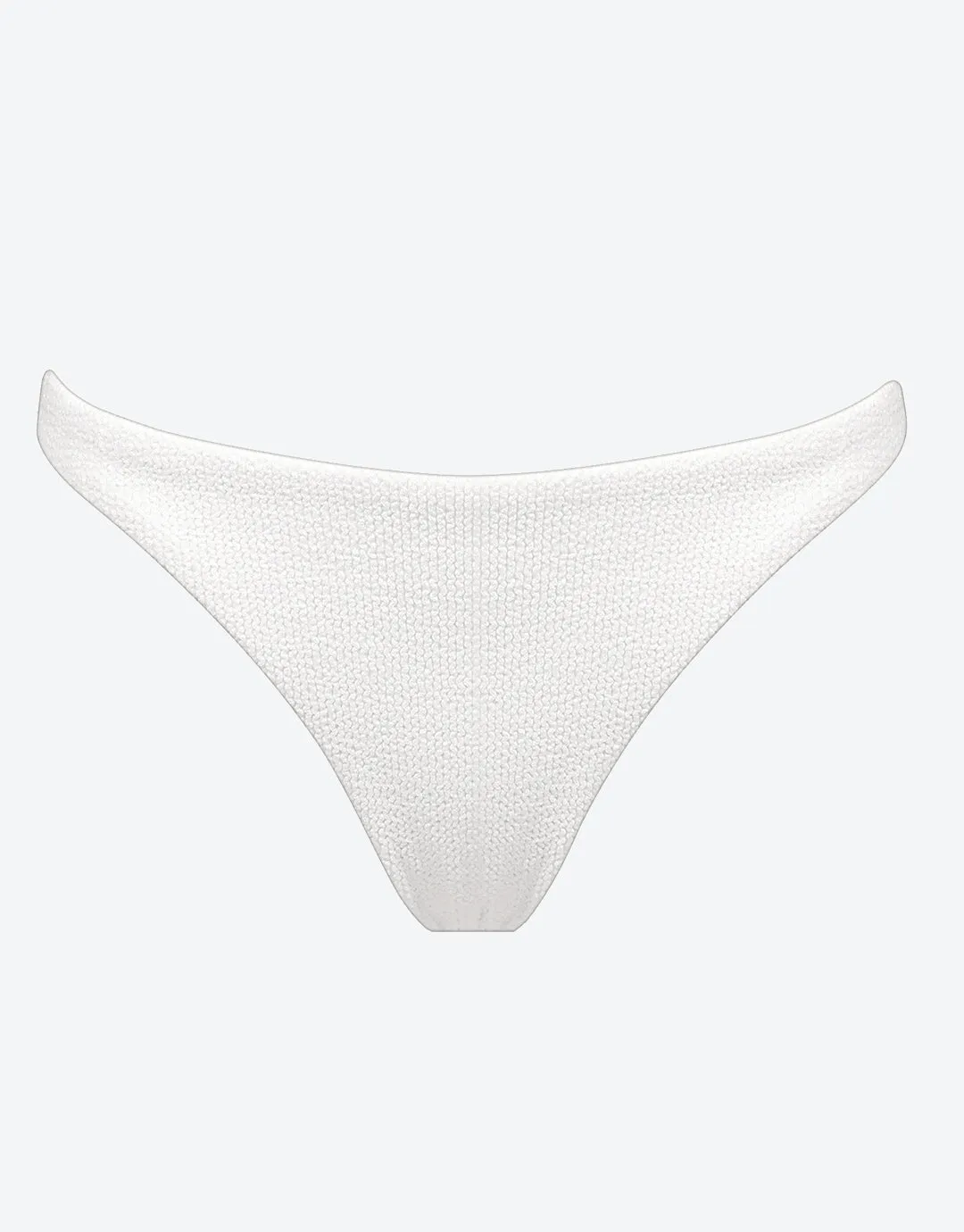 Retro Purity Bikini Bottom - White