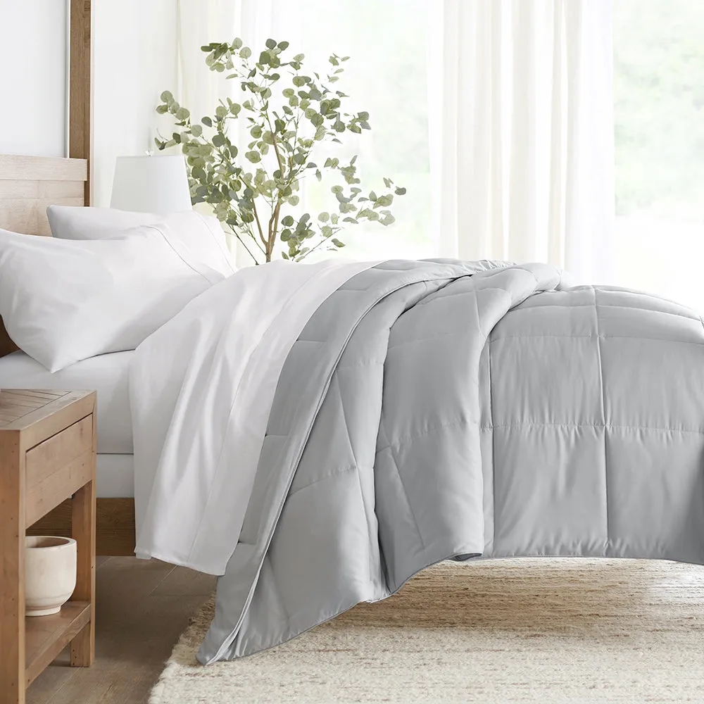 Sale - Solid Down-Alternative Comforter