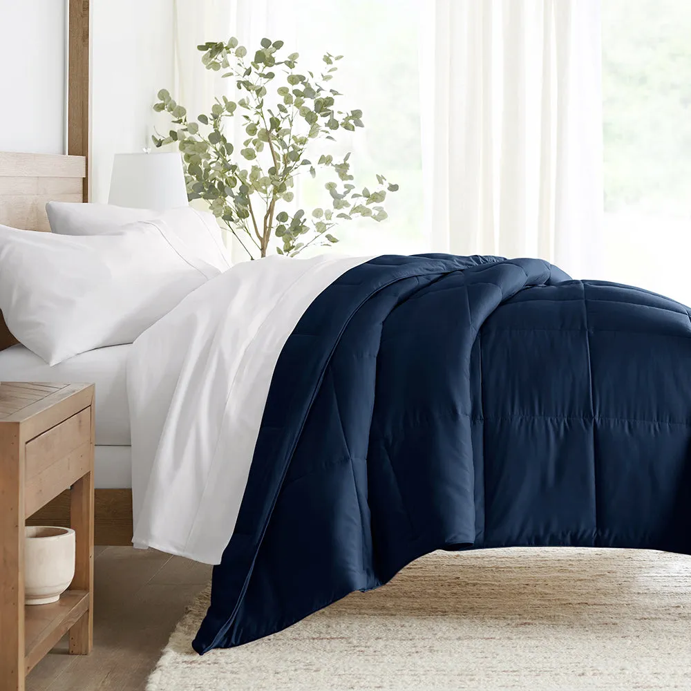 Sale - Solid Down-Alternative Comforter