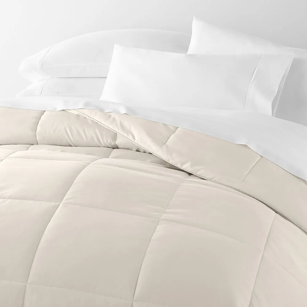 Sale - Solid Down-Alternative Comforter