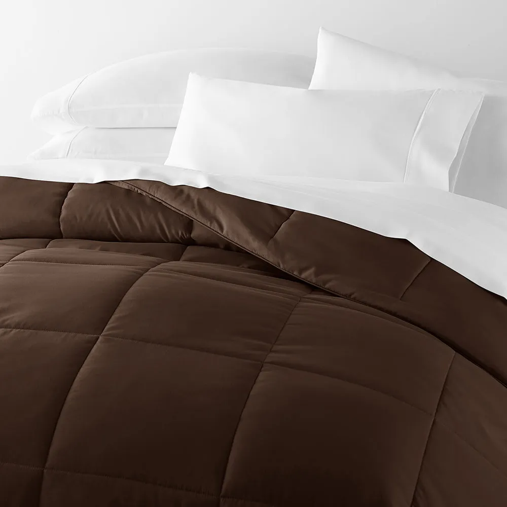 Sale - Solid Down-Alternative Comforter