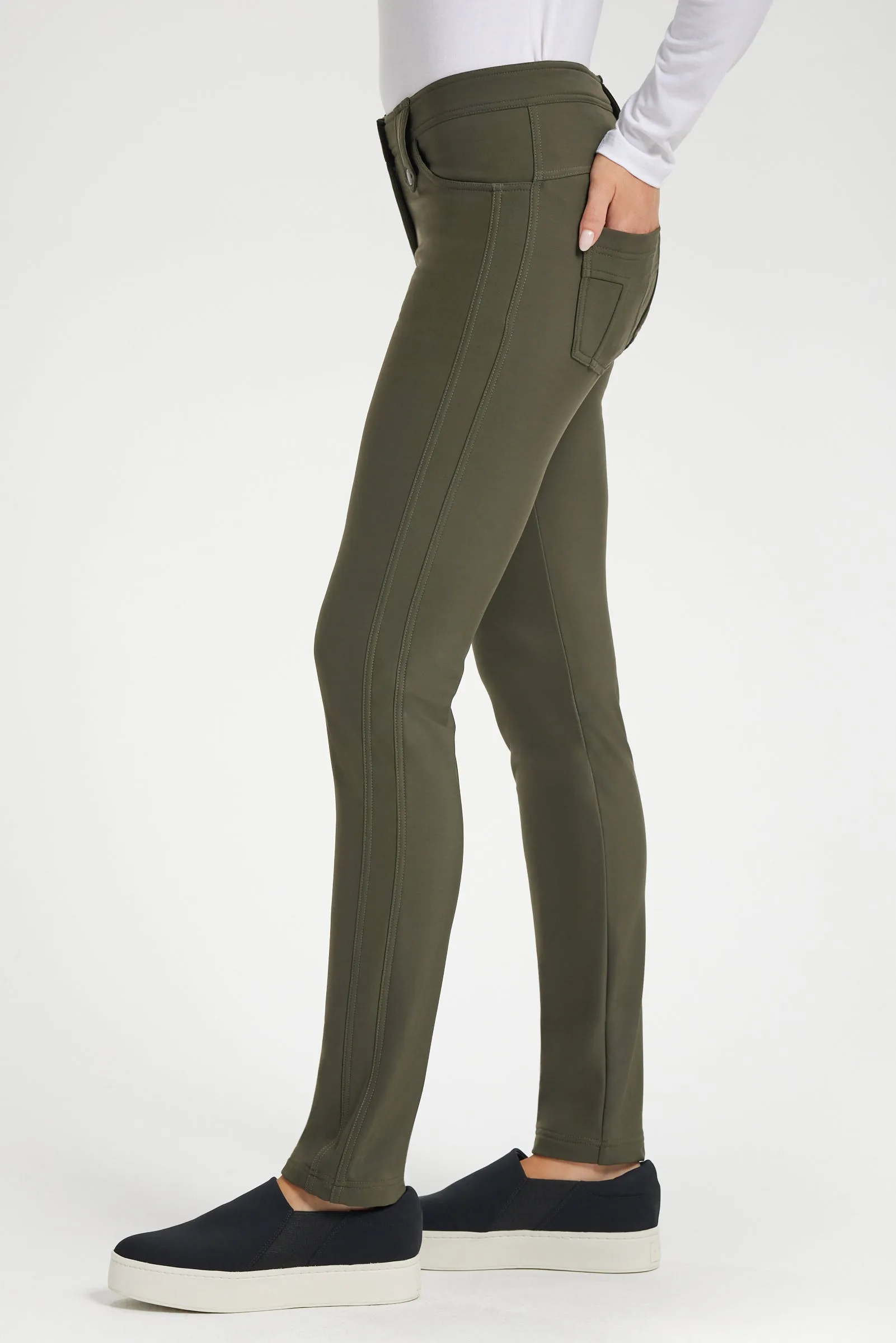 Skyler Cozy Fleece-Lined Pant