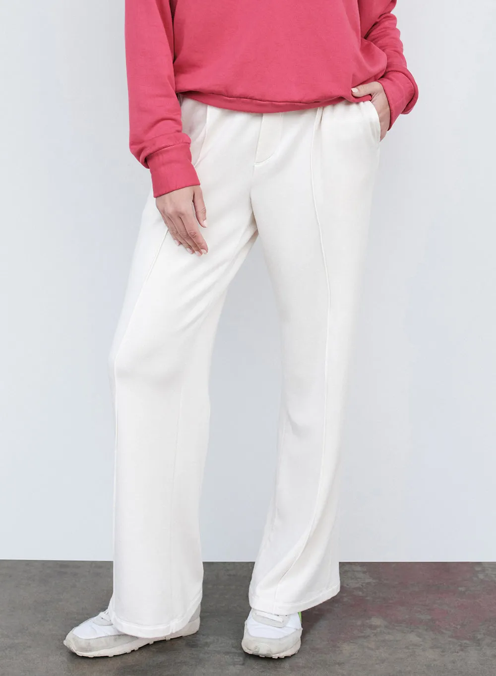 Softest Fleece Trouser Cream