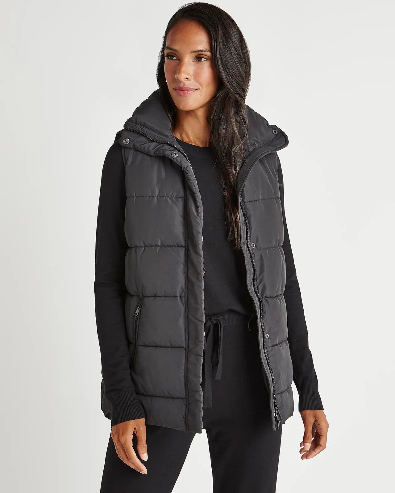 Splendid x Cella Jane Puffer Vest