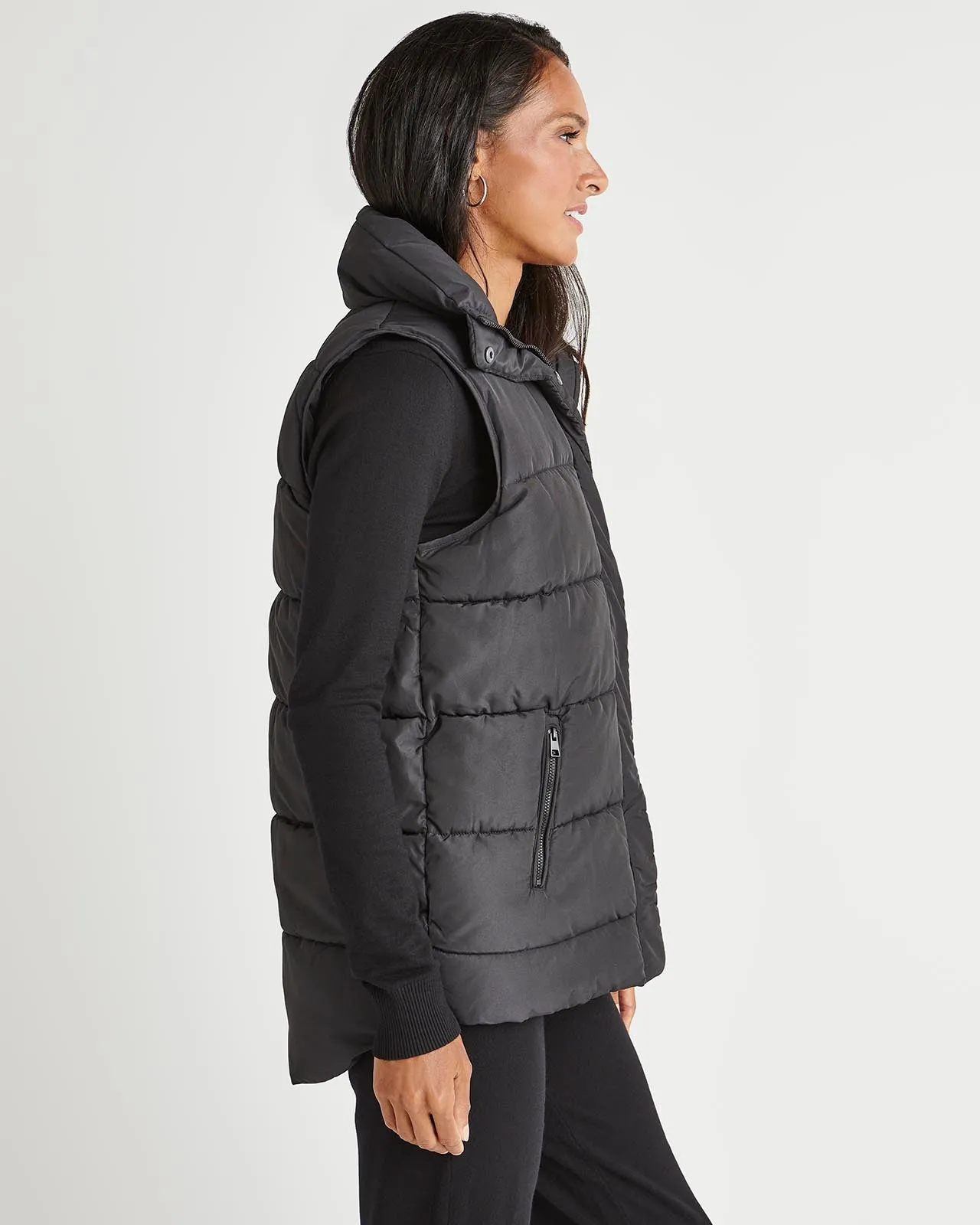 Splendid x Cella Jane Puffer Vest