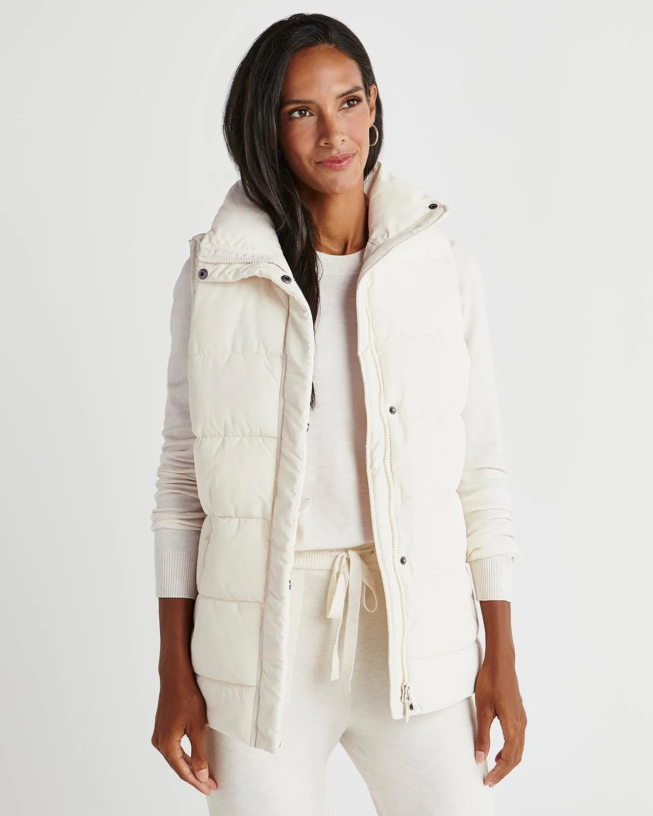 Splendid x Cella Jane Puffer Vest